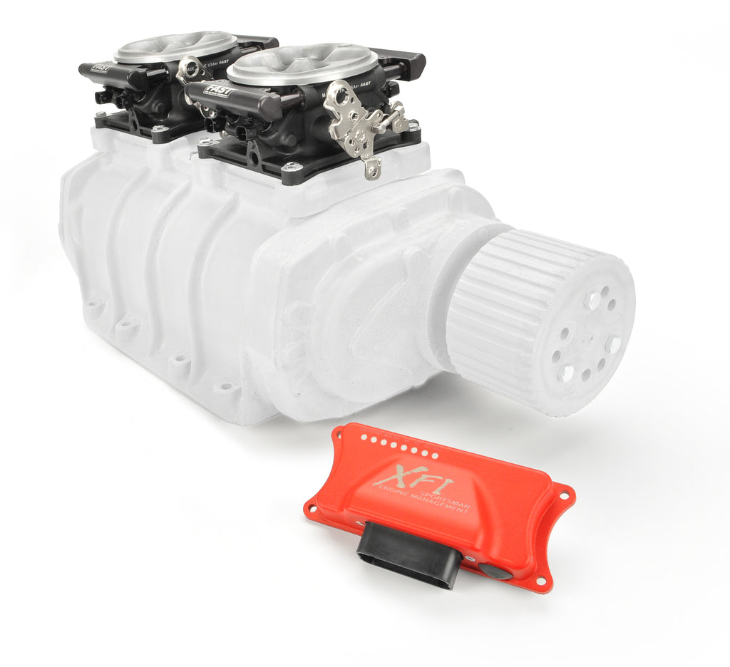 FAST 303002RB XFI Sportsman Dual Quad Blower Kit