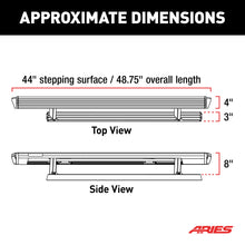 Load image into Gallery viewer, ARIES 3034472 ActionTrac 48.75" Powered Running Boards, Select Ford Bronco 2-Door for Select Ford Bronco