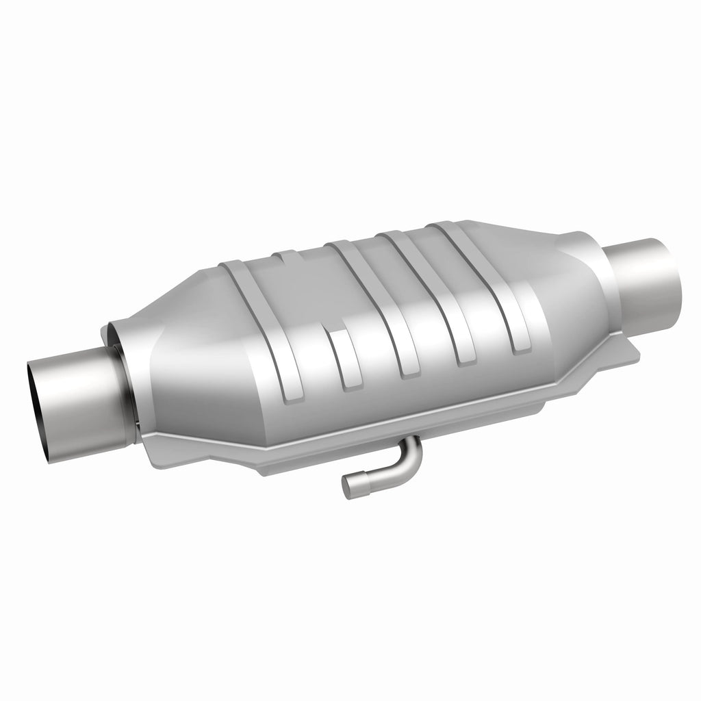 MagnaFlow Exhaust Products 3322024 California CARB Universal Catalytic Converter for Select Ford EXP, Ford Escort, Ford LTD, Ford LTD Crown Victoria, Ford Taurus, Ford Tempo, Ford Thunderbird, Lincoln Continental, Lincoln Mark VI, Lincoln Mark VII,