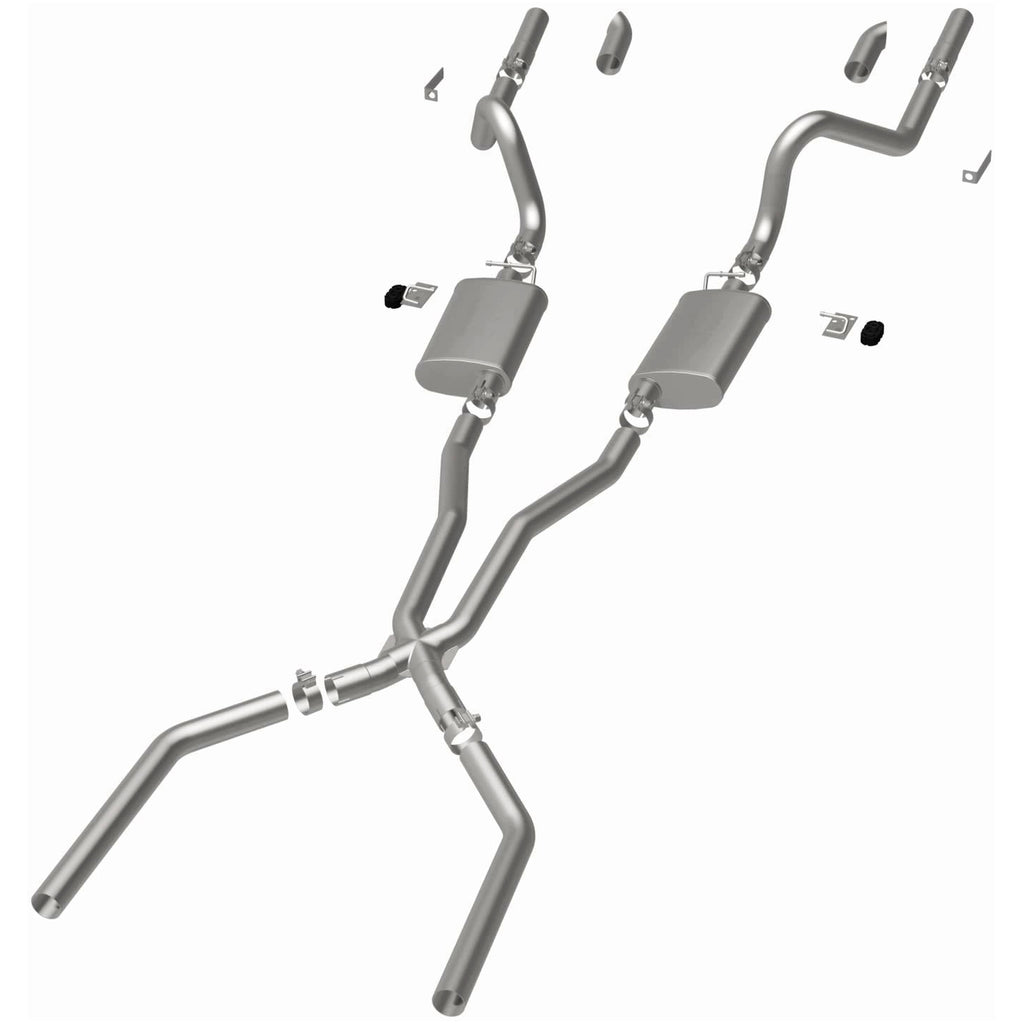 MagnaFlow Exhaust Products 15816 Street Series Polished System for Select Ford Mustang