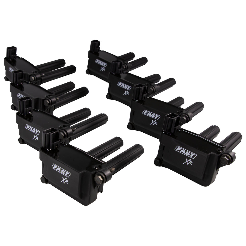 FAST 30389-8 XR Ignition Coil Set for '06+ Chrysler 5.7/6.1/6.2/6.4L HEMI for Select Chrysler 300, Chrysler Aspen, Dodge Challenger, Dodge Charger, Dodge Durango, Dodge Magnum, Dodge Ram 1500, Dodge Ram 2500, Dodge Ram 3500, Jeep Commander, Jeep Grand