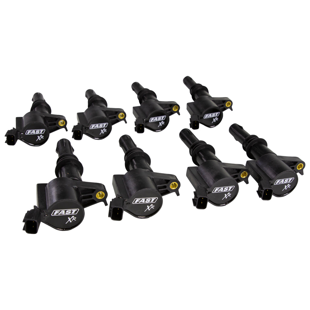 FAST 30392-8 XR Ignition Coil Set for 2004-2008 Ford 4.6/5.4L 3V Modular and 6.8L V10 for Select Avanti Avanti, Ford Expedition, Ford Explorer, Ford Explorer Sport Trac, Ford F-150, Ford F-250 Super Duty, Ford F-350 Super Duty, Ford Mustang, Lincoln Mark