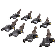 Load image into Gallery viewer, FAST 30393-8 XR Ignition Coil Set for 2008-2016 Ford 4.6/5.4 3V Modular and 6.8L V10 for Select Ford Expedition, Ford Explorer, Ford Explorer Sport Trac, Ford F-150, Ford F-250 Super Duty, Ford F-350 Super Duty, Ford Lobo, Ford Mustang, Lincoln Mark LT,