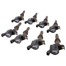 Load image into Gallery viewer, FAST 30393-8 XR Ignition Coil Set for 2008-2016 Ford 4.6/5.4 3V Modular and 6.8L V10 for Select Ford Expedition, Ford Explorer, Ford Explorer Sport Trac, Ford F-150, Ford F-250 Super Duty, Ford F-350 Super Duty, Ford Lobo, Ford Mustang, Lincoln Mark LT,