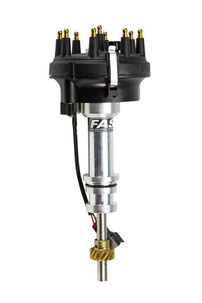 FAST 304009 XDi Race Cam Sync Large Cap Distributor for Ford 351W for Select Bricklin SV-1, DeTomaso Pantera, Ford Bronco, Ford Country Sedan, Ford Country Squire, Ford Custom, Ford Custom 500, Ford E-100 Econoline, Ford E-100 Econoline Club Wagon, Ford