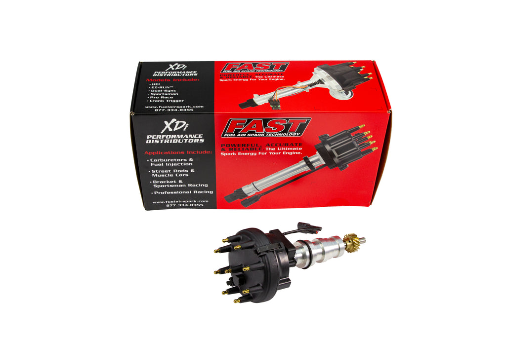 FAST 304010 XDi Race Cam Sync Large Cap Distributor for Ford FE 332-428 for Select AC Shelby Cobra, Edsel Bermuda, Edsel Citation, Edsel Corsair, Edsel Pacer, Edsel Ranger, Edsel Roundup, Edsel Villager, Ford 300, Ford Club, Ford Country Sedan, Ford