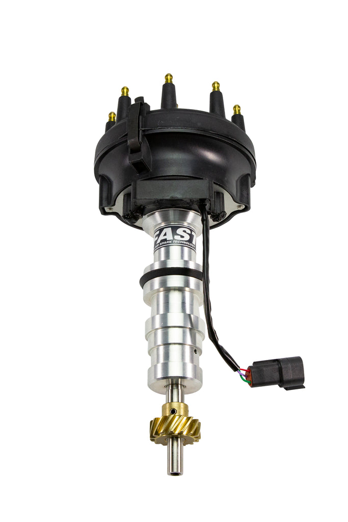 FAST 304010 XDi Race Cam Sync Large Cap Distributor for Ford FE 332-428 for Select AC Shelby Cobra, Edsel Bermuda, Edsel Citation, Edsel Corsair, Edsel Pacer, Edsel Ranger, Edsel Roundup, Edsel Villager, Ford 300, Ford Club, Ford Country Sedan, Ford