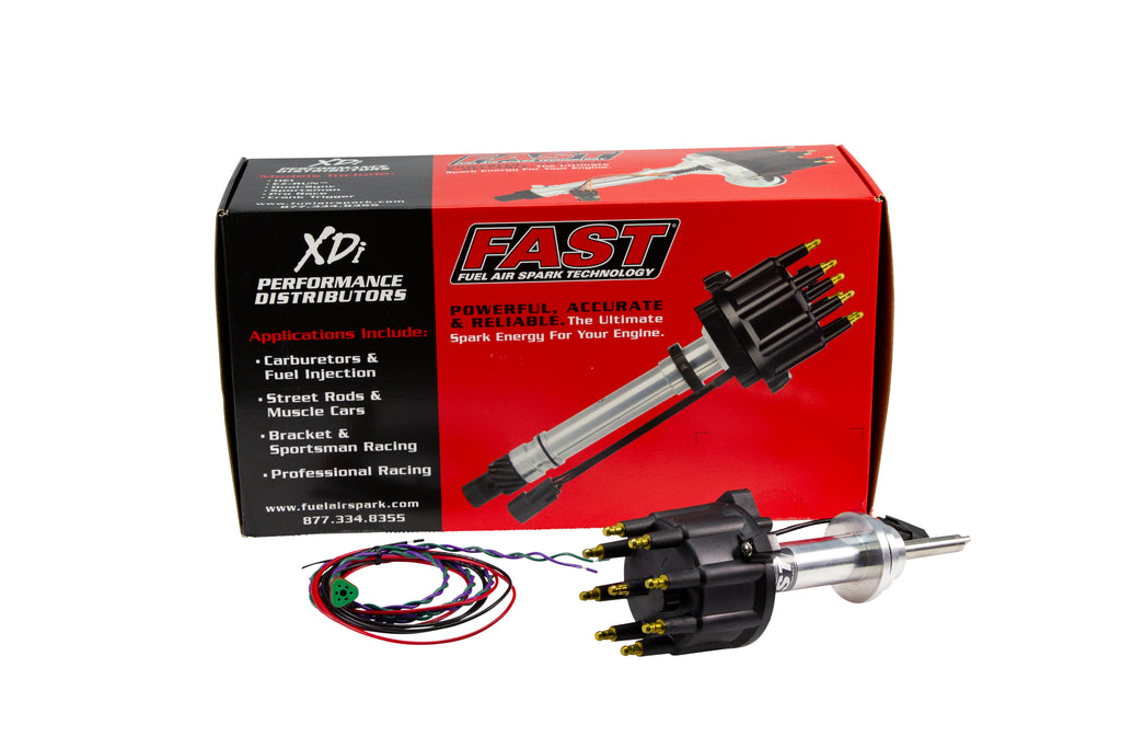 FAST 304012 XDi Race Cam Sync Small Cap Distributor for Chrysler B 383-400 for Select Bristol 411, Chrysler 300, Chrysler Cordoba, Chrysler New Yorker, Chrysler Newport, Chrysler Saratoga, Chrysler Town & Country, Chrysler Windsor, DeSoto Adventurer,