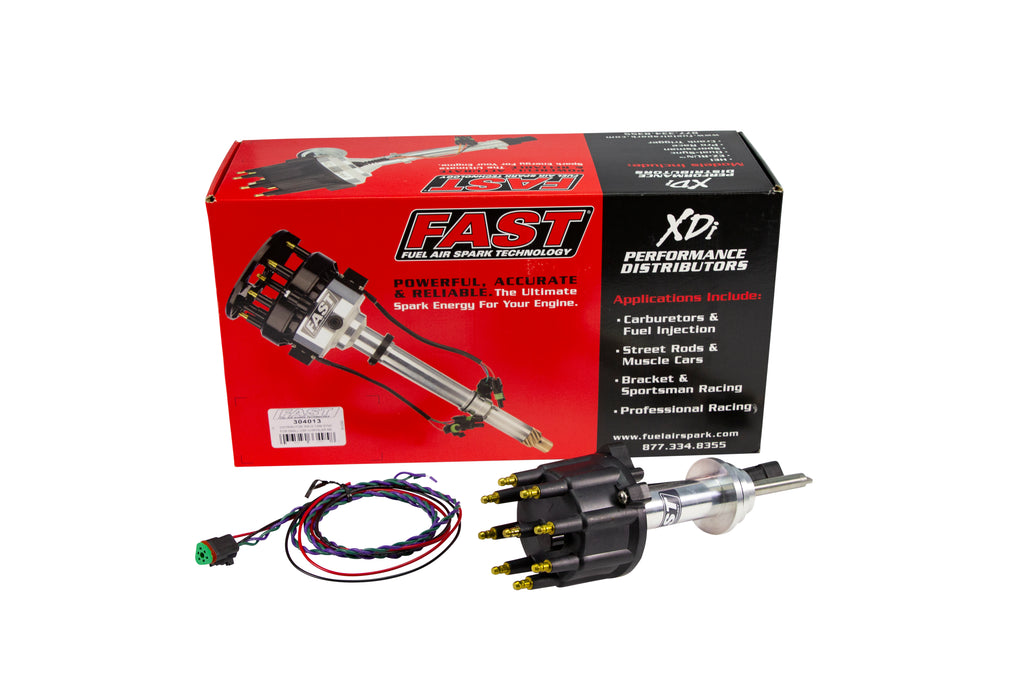 FAST 304013 XDi Race Cam Sync Small Cap Distributor for Chrysler RB 426-440 for Select Chrysler 300, Chrysler Imperial, Chrysler New Yorker, Chrysler Newport, Chrysler Town & Country, Dodge 330, Dodge 440, Dodge 880, Dodge B100 Van, Dodge B200, Dodge B200