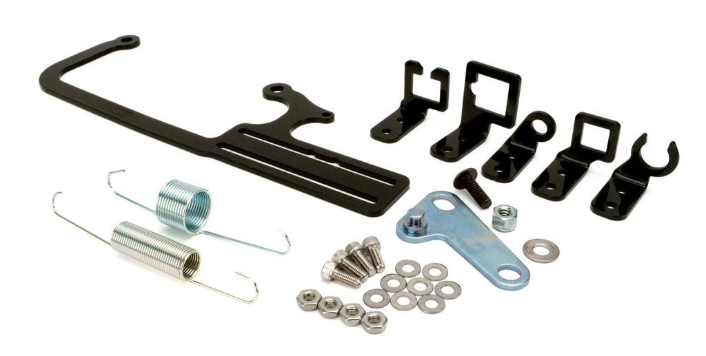 FAST 304147 Cable Mount kit for EZ-EFI Fuel + Ignition Throttle Body Injection Systems for Select AC Shelby Cobra, Allard J2X, Allard K3, Allard Monte Carlo, Allard Safari, American Motors AMX, American Motors Ambassador, American Motors American,