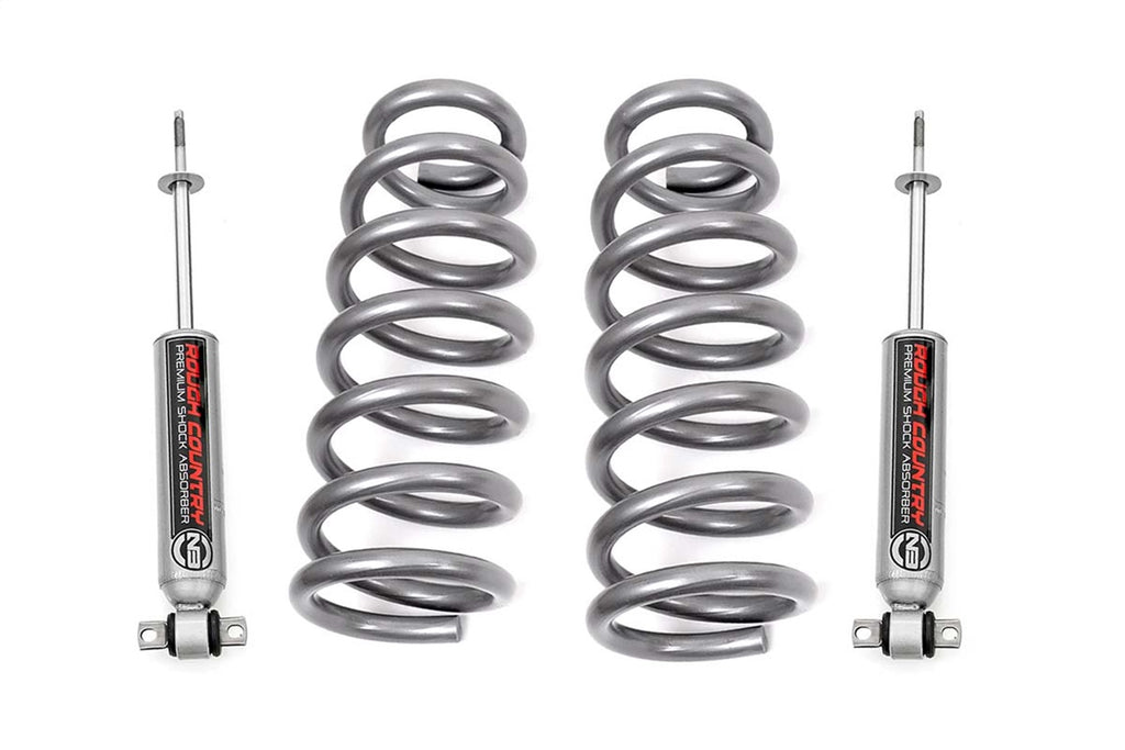 Rough Country 30430 Leveling Coil Springs for Select Dodge Ram 1500, Ram Classic