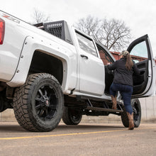 Load image into Gallery viewer, ARIES 3047902 ActionTrac 83.6" Powered Running Boards, Select Silverado, Sierra, Crew Cab for Select Chevrolet Silverado 1500