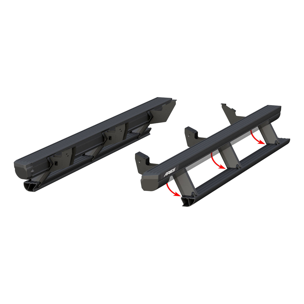 ARIES 3047952 ActionTrac 83.6" Powered Running Boards, Select Toyota Tundra Crew Cab for Select Toyota Tundra