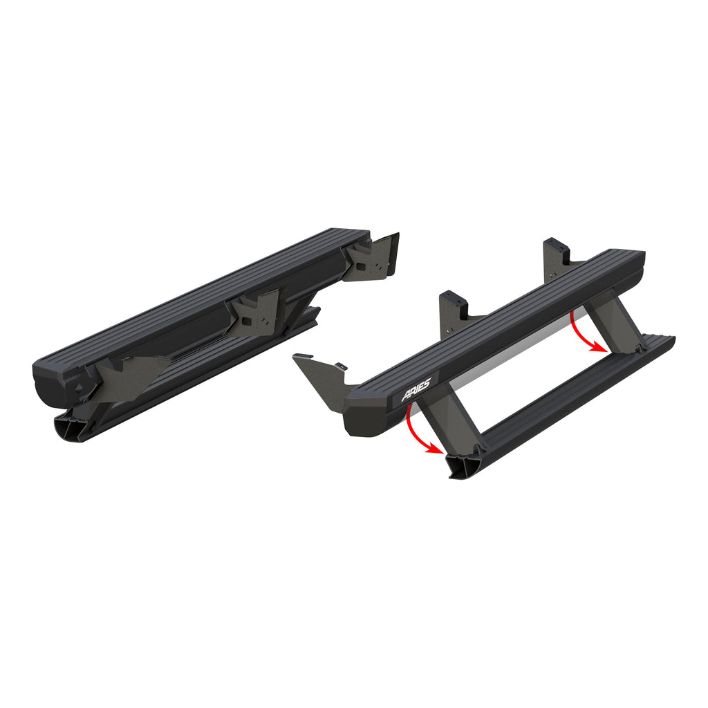 ARIES 3047954 ActionTrac 69.6" Powered Running Boards, Select Toyota 4Runner for Select Toyota 4Runner