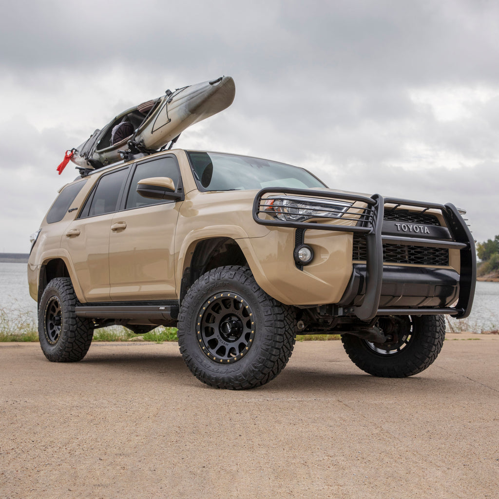 ARIES 3047954 ActionTrac 69.6" Powered Running Boards, Select Toyota 4Runner for Select Toyota 4Runner