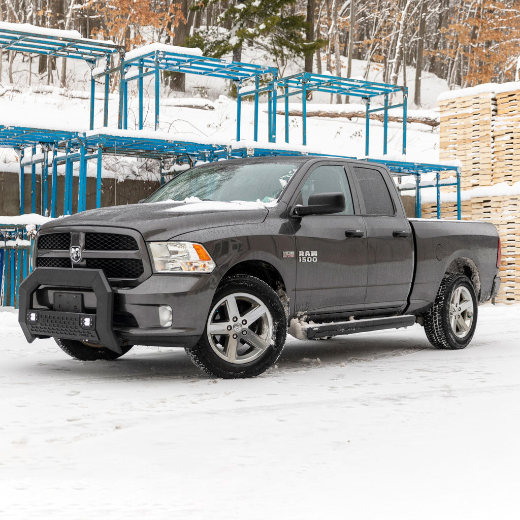 ARIES 3048314 ActionTrac 87.6" Powered Running Boards, Select Ram 1500 Crew Cab for Select Ram 1500
