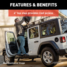 Load image into Gallery viewer, ARIES 3048321 ActionTrac 87.6" Powered Running Boards, Select Ford F-Series Crew Cab for Select Ford F-150