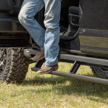 Load image into Gallery viewer, ARIES 3048326 ActionTrac 87.6" Powered Running Boards, Select Ford F-150 Crew Cab for Select Ford F-150