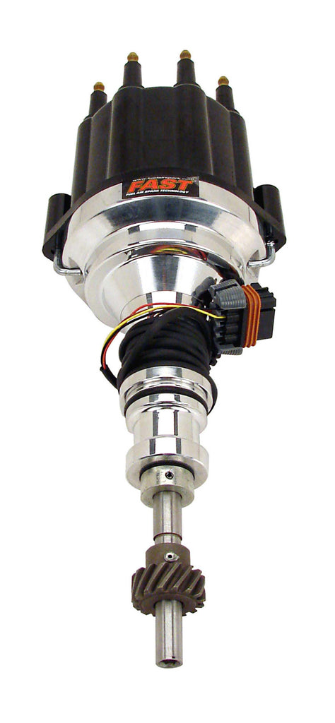 FAST 305007 XDi Dual Sync Distributor for Small Block Ford for Select Ford B-100, Ford B-150, Ford B-200, Ford B-200 Panel, Ford Bronco, Ford Cougar, Ford Country Squire, Ford E-100 Econoline, Ford E-100 Econoline Club Wagon, Ford E-150 Econoline, Ford