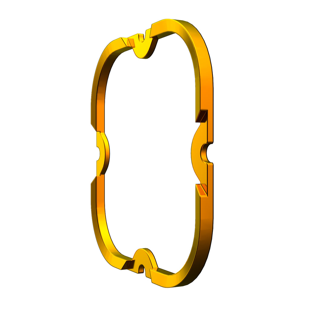KC HiLiTES 30570 KC Bezel Ring KC FLEX ERA 4 Gold 1PC