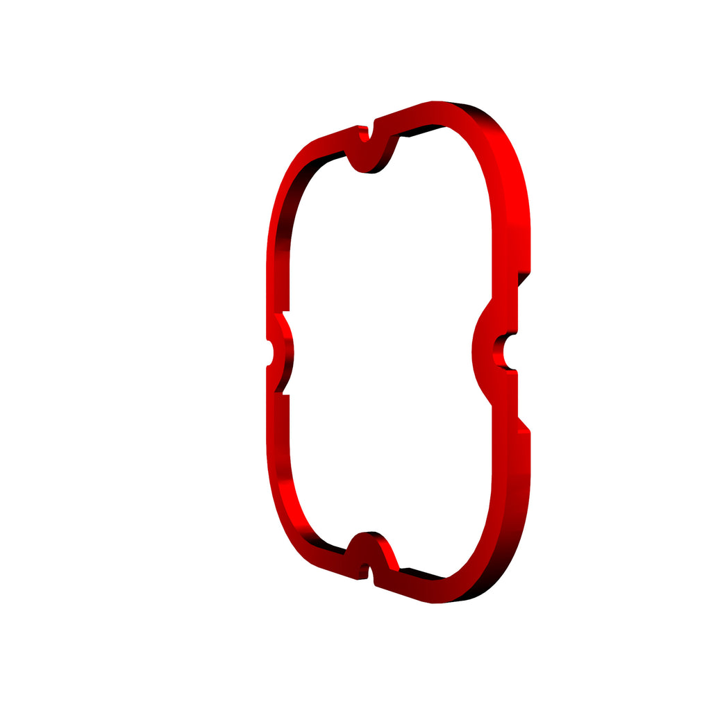 KC HiLiTES 30571 KC Bezel Ring KC FLEX ERA 4 Red 1PC