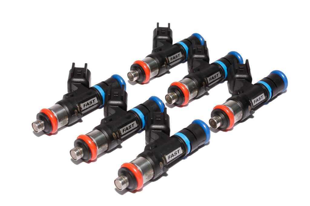 FAST 30572-6 Precision-Flow LS2 Profile 57 Lb/Hr High Impedance Injectors - Set of 6