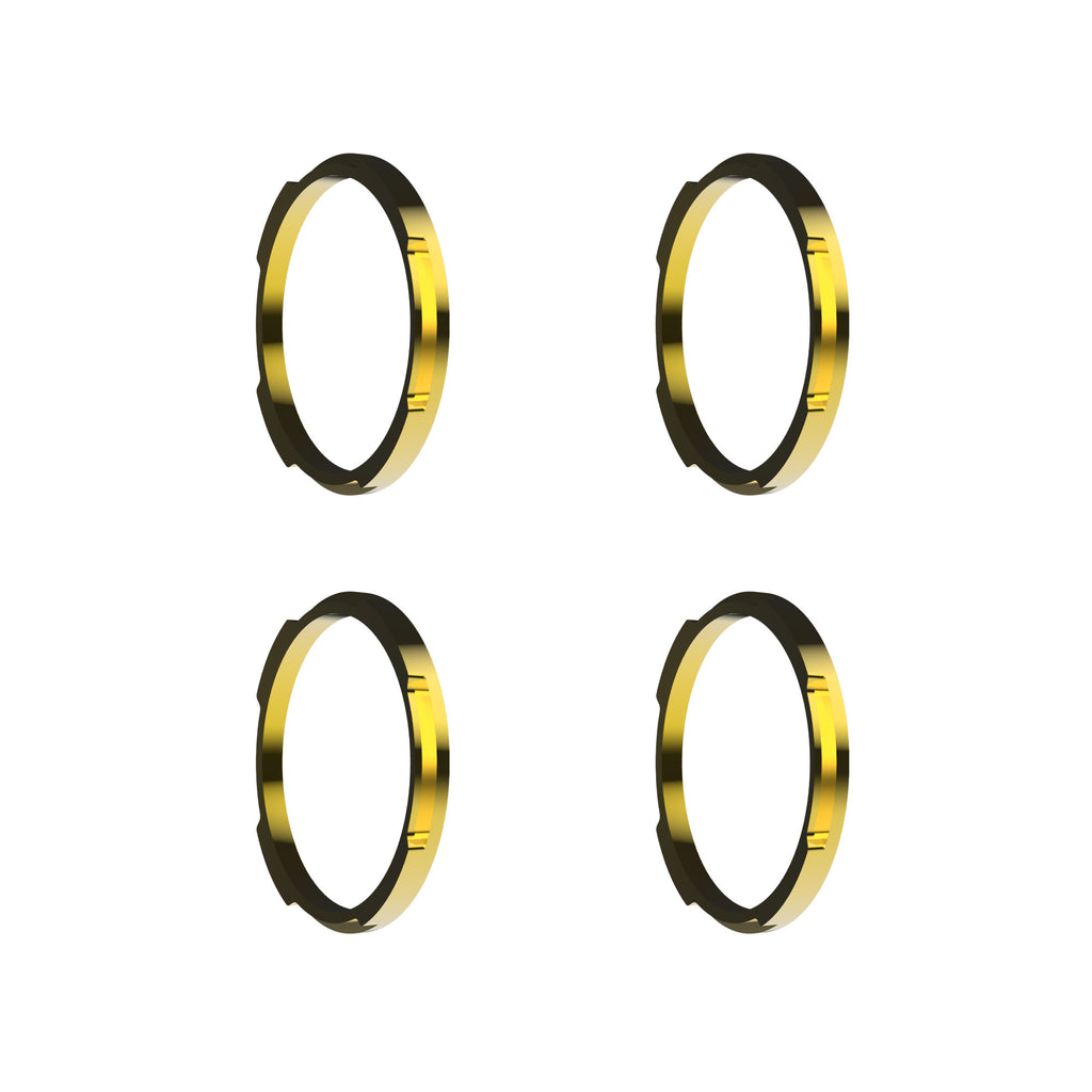 KC HiLiTES 30578 KC Bezel Ring KC FLEX ERA BAR Gold 4PC