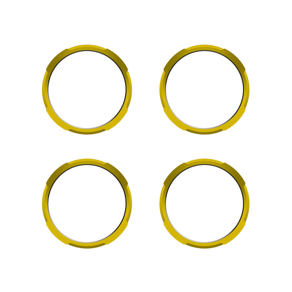 KC HiLiTES 30578 KC Bezel Ring KC FLEX ERA BAR Gold 4PC