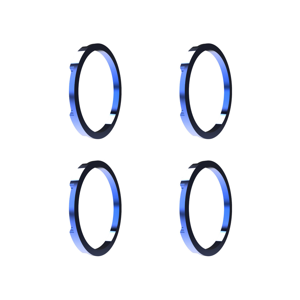 KC HiLiTES 30580 KC Bezel Ring KC FLEX ERA BAR Blue 4PC