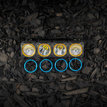 Load image into Gallery viewer, KC HiLiTES 30580 KC Bezel Ring KC FLEX ERA BAR Blue 4PC