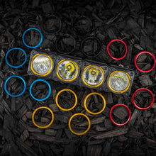 Load image into Gallery viewer, KC HiLiTES 30580 KC Bezel Ring KC FLEX ERA BAR Blue 4PC