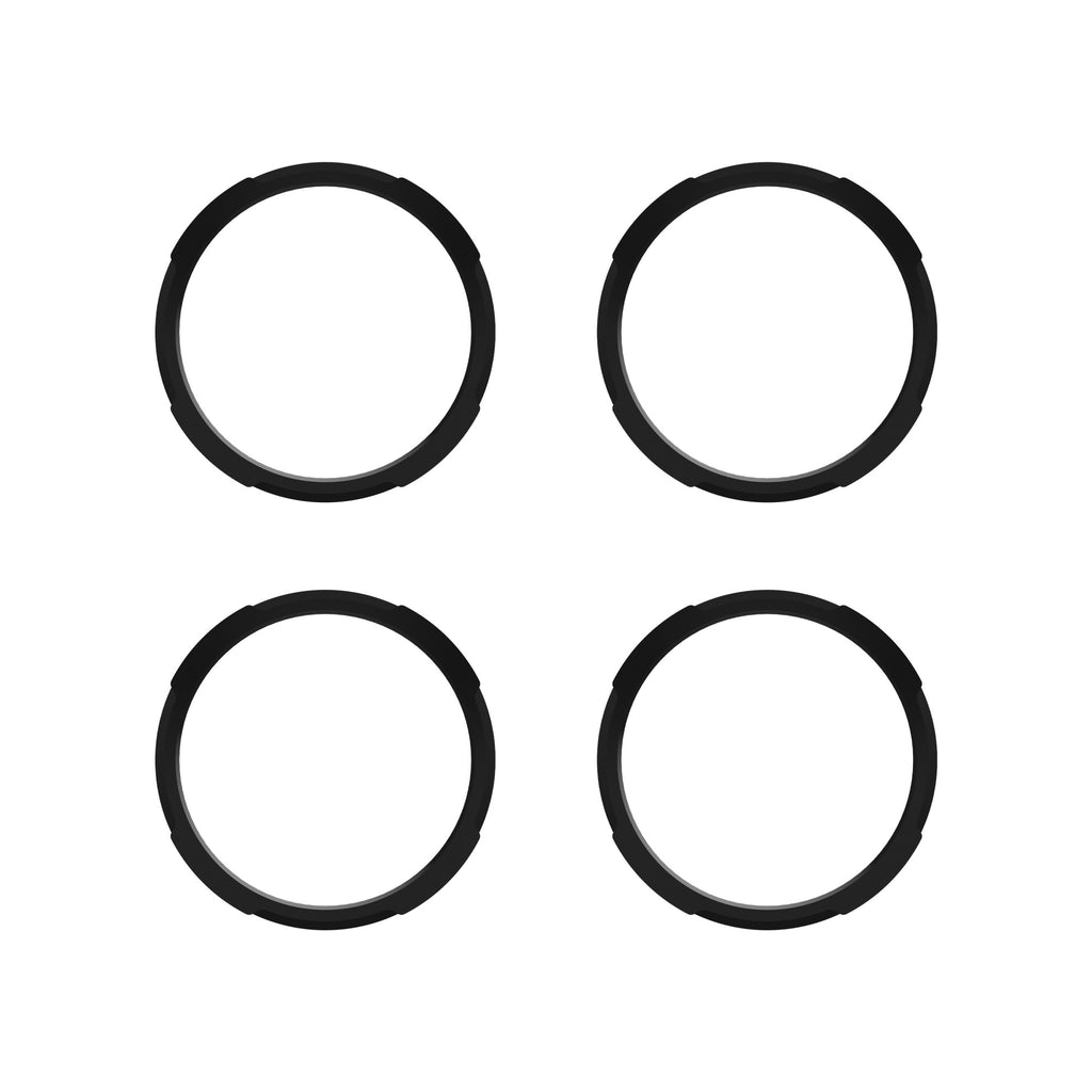 KC HiLiTES 30581 KC Bezel Ring KC FLEX ERA BAR Black 4PC