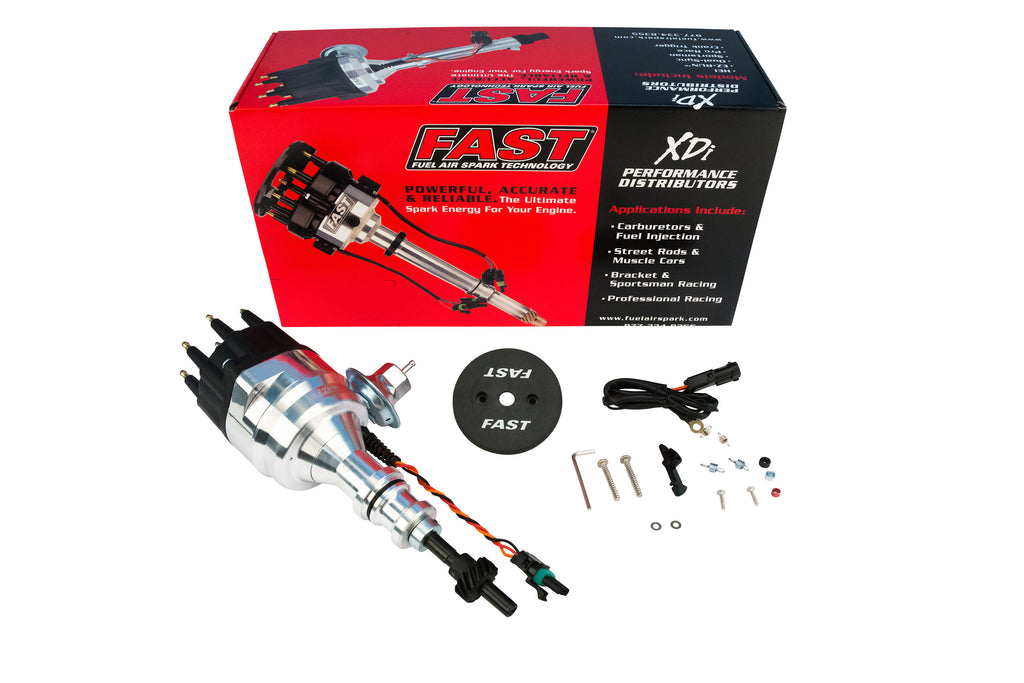 FAST 306007 XDi EZ-Run Distributor for Ford 289/302 for Select Ford B-100, Ford B-150, Ford B-200, Ford B-200 Panel, Ford Bronco, Ford Cougar, Ford Country Squire, Ford E-100 Econoline, Ford E-100 Econoline Club Wagon, Ford E-150 Econoline, Ford E-150