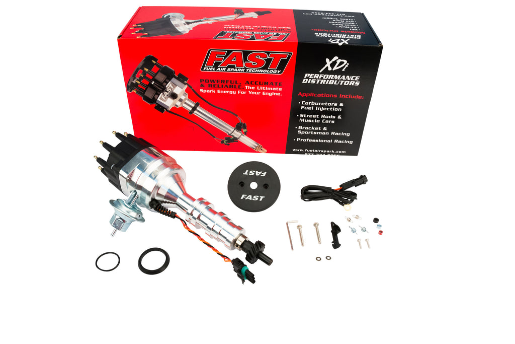 FAST 306010 XDi EZ-Run Distributor for Ford FE for Select AC Shelby Cobra, Edsel Bermuda, Edsel Citation, Edsel Corsair, Edsel Pacer, Edsel Ranger, Edsel Roundup, Edsel Villager, Ford 300, Ford Club, Ford Country Sedan, Ford Country Squire, Ford Courier