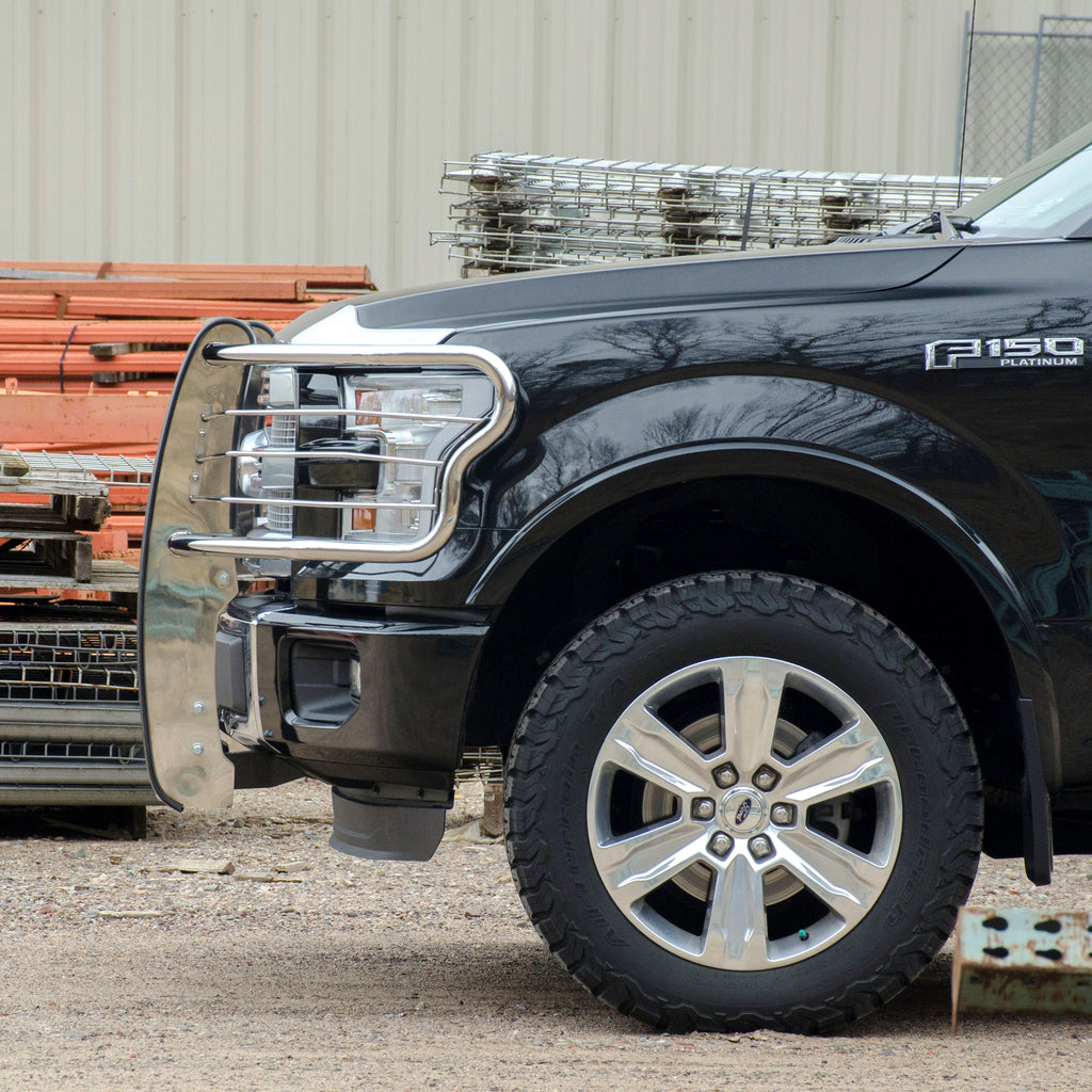 ARIES 3066-2 Polished Stainless Grille Guard, Select Ford F-150 for Select Ford F-150
