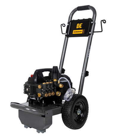 BE Power Equipment B1515EN 1,500 PSI - 1.6 GPM Electric Pressure Washer With 1.5 HP Powerease Motor & Triplex Pump