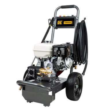 BE Power Equipment B389HA 3,800 PSI - 2.5 GPM Gas Pressure Washer With Honda Gx270 Engine & Ar Triplex Pump