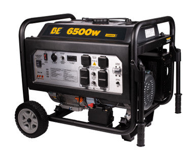 BE Power Equipment BE-6500ER 6,500 Watt Electric Start Generator