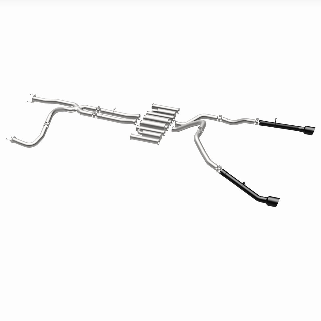 MagnaFlow Exhaust Products 19552 xMOD Series Black Coated Tips Cat-Back System for Select Ram