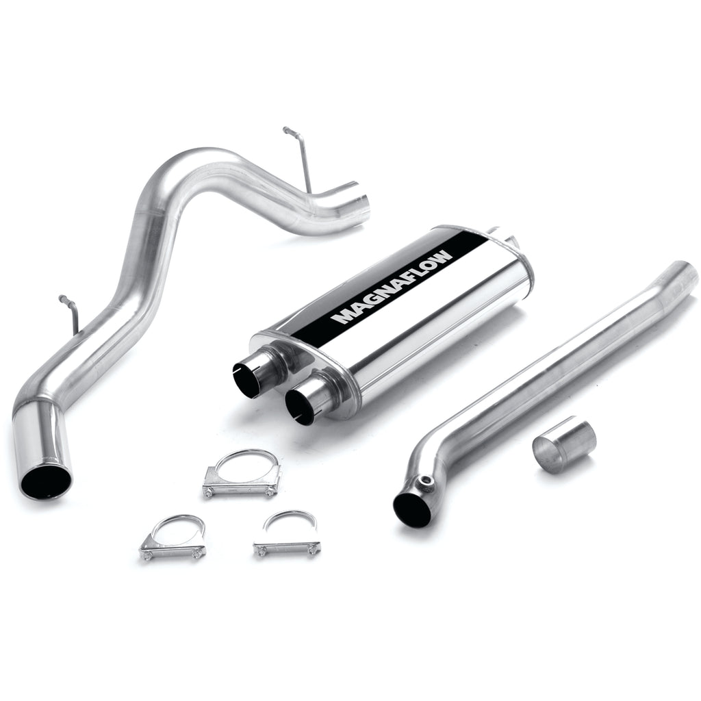 MagnaFlow Exhaust Products 15716 Street Series Polished Cat-Back System for Select Chevrolet Suburban 2500, GMC Yukon XL