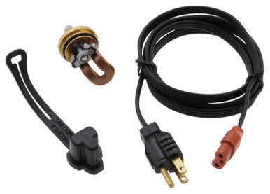 Zerostart 3100010 Engine heater, 400W 120V, 30mm Plug, Ford, Perkins, Brass