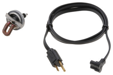 Zerostart 3100064 Engine heater, 400W 120V, 1 3/4"Plug, Volvo, Brass