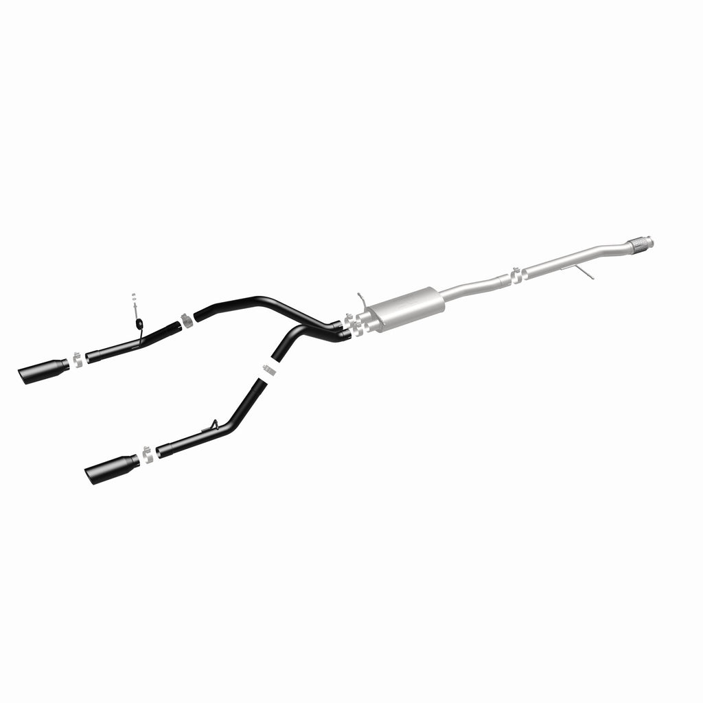 MagnaFlow Exhaust Products 15361 Street Series Black Coated Cat-Back System for Select Chevrolet Silverado 1500, Chevrolet Silverado LD, GMC Sierra 1500, GMC Sierra Limited