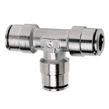 Load image into Gallery viewer, Firestone Ride-Rite WR17603105 Union Tee 3/8 in. Tubing Nickel - (25 per pack)