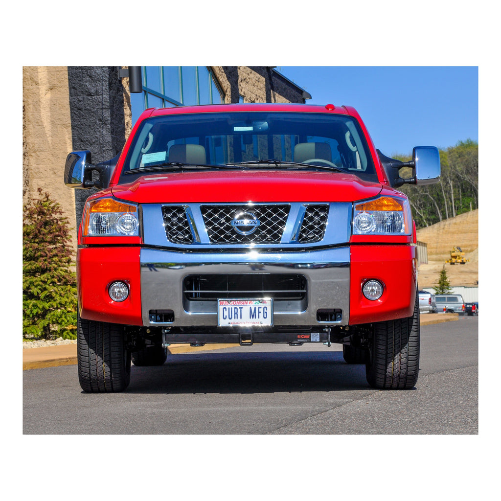 CURT 31061 2" Front Receiver Hitch, Select Nissan Titan