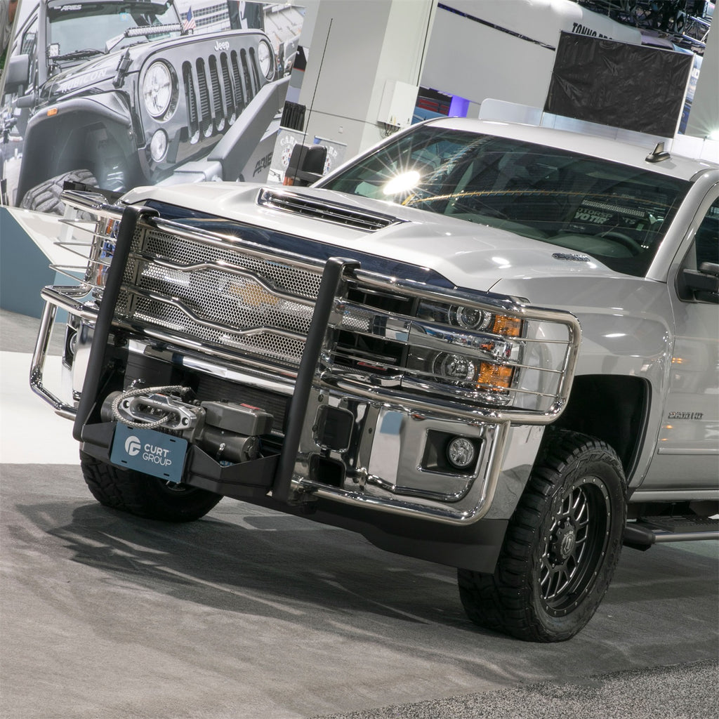 Luverne 310713-320710 LUVERNE 310713-320710 Prowler Max Custom Stainless Steel Truck Grille Guard; Sel for Select Chevrolet Silverado 1500, GMC Sierra