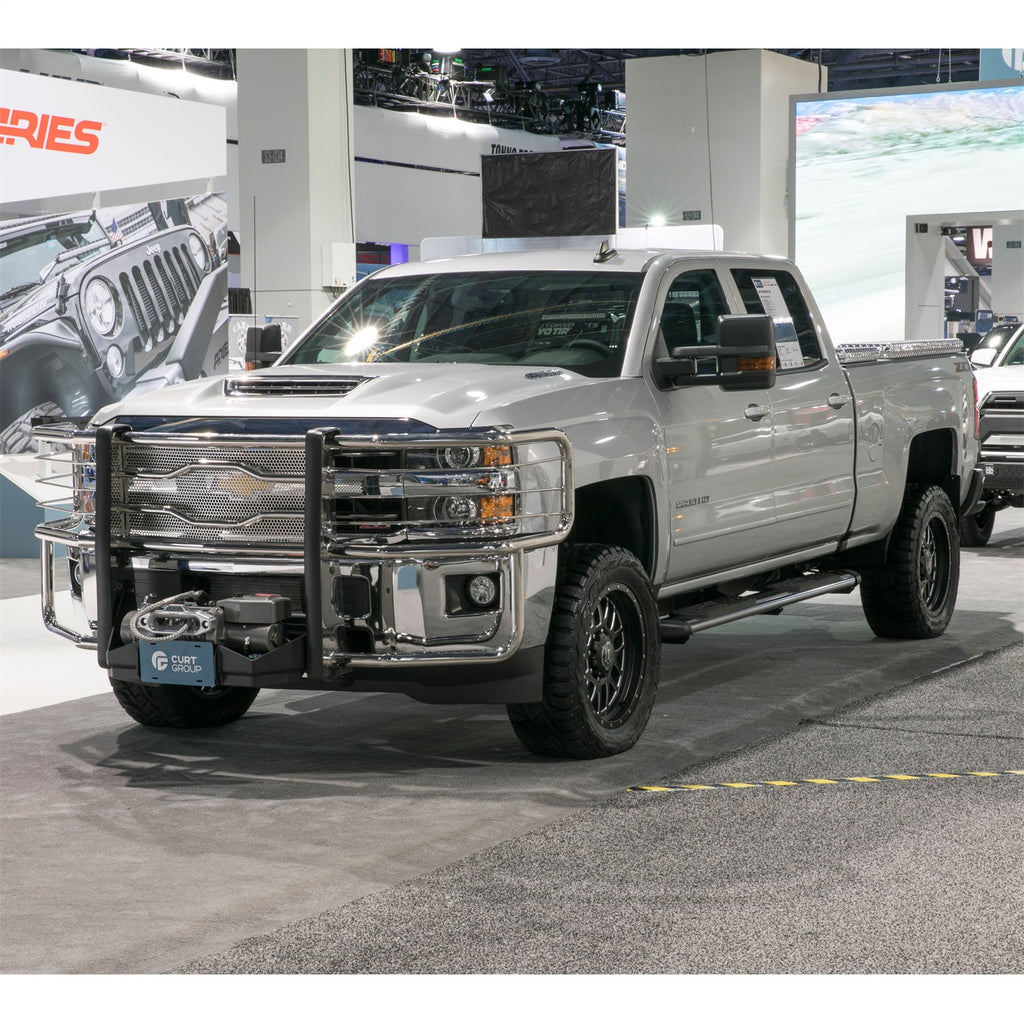 Luverne 310713-321512 LUVERNE 310713-321512 Prowler Max Custom Stainless Steel Truck Grille Guard; Sel for Select Chevrolet Silverado HD, Chevrolet Silverado HD