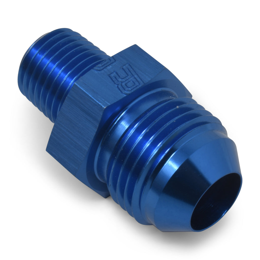 Performance--8-An-To-38In-Npt-Straight-Flare-To-Pipe-(Blue)-(25-Pcs.)