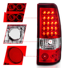 Load image into Gallery viewer, ANZO USA 311007 Tail Light Assembly for Select Chevrolet Silverado 1500, Chevrolet Silverado Classic, Chevrolet Silverado HD, Chevrolet Silverado HD Classic, Chevrolet Silverado 2500, Chevrolet Silverado HD, Chevrolet Silverado HD Classic, Chevrolet