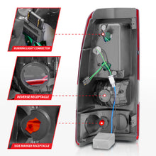 Load image into Gallery viewer, ANZO USA 311007 Tail Light Assembly for Select Chevrolet Silverado 1500, Chevrolet Silverado Classic, Chevrolet Silverado HD, Chevrolet Silverado HD Classic, Chevrolet Silverado 2500, Chevrolet Silverado HD, Chevrolet Silverado HD Classic, Chevrolet